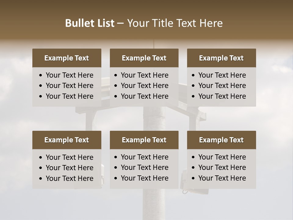 Condition Heat Supply PowerPoint Template