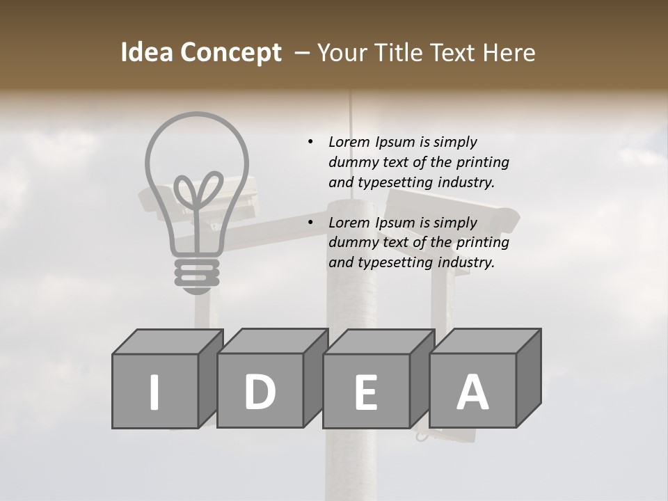 Condition Heat Supply PowerPoint Template