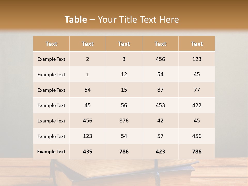 Temperature Home Power PowerPoint Template