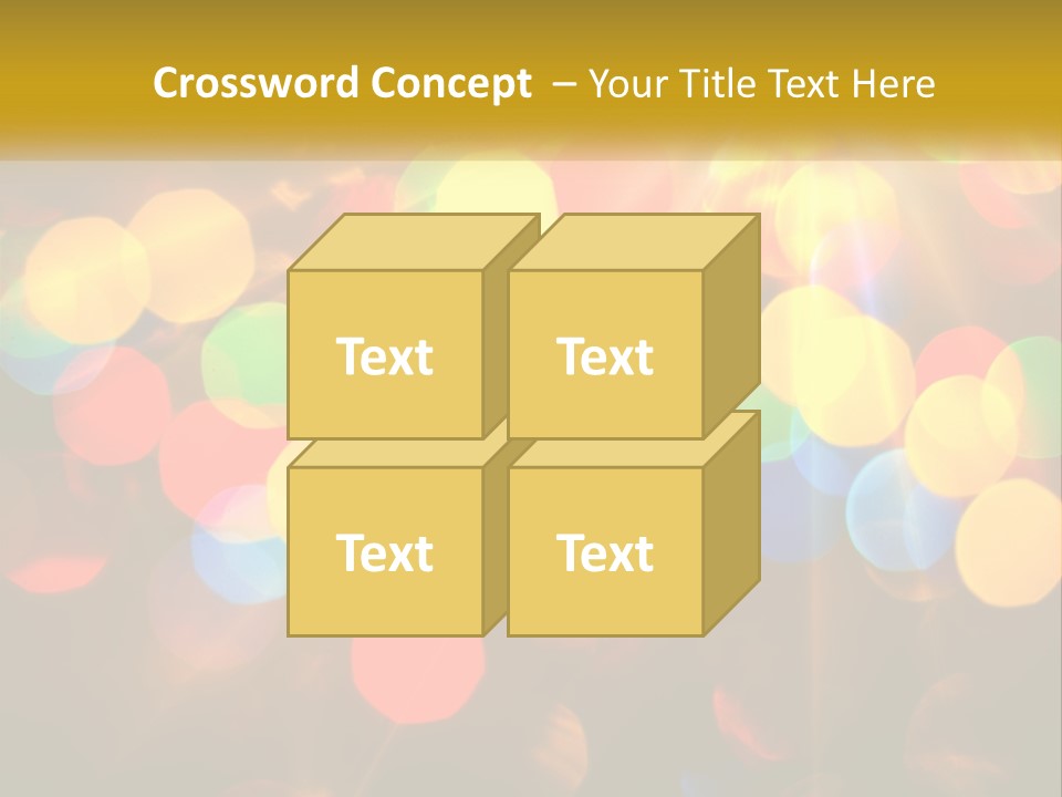 White Switch Temperature PowerPoint Template