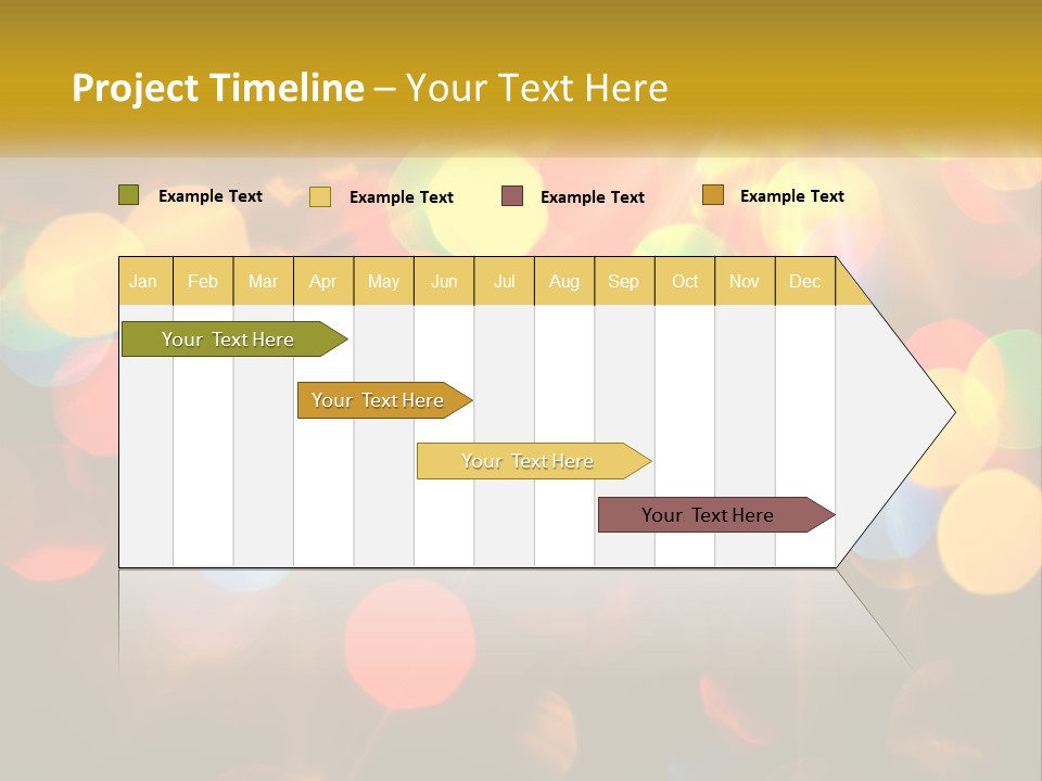 White Switch Temperature PowerPoint Template