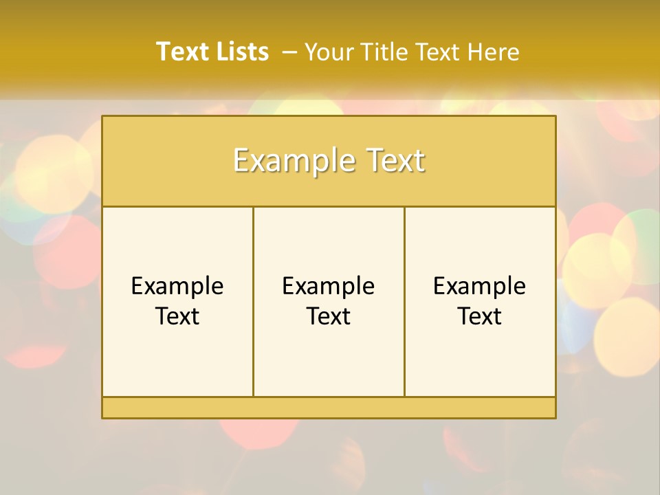 White Switch Temperature PowerPoint Template