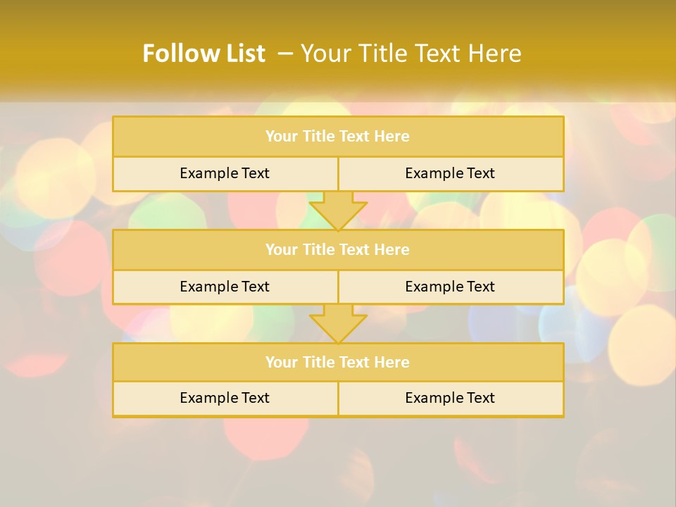 White Switch Temperature PowerPoint Template
