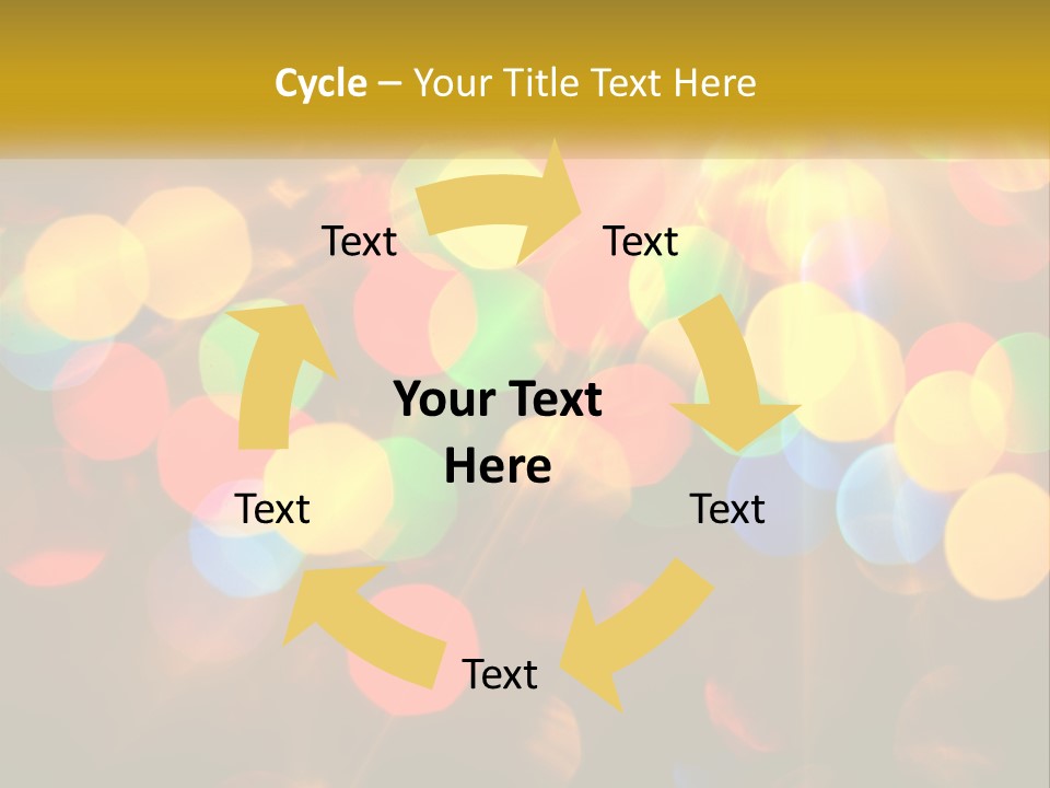 White Switch Temperature PowerPoint Template