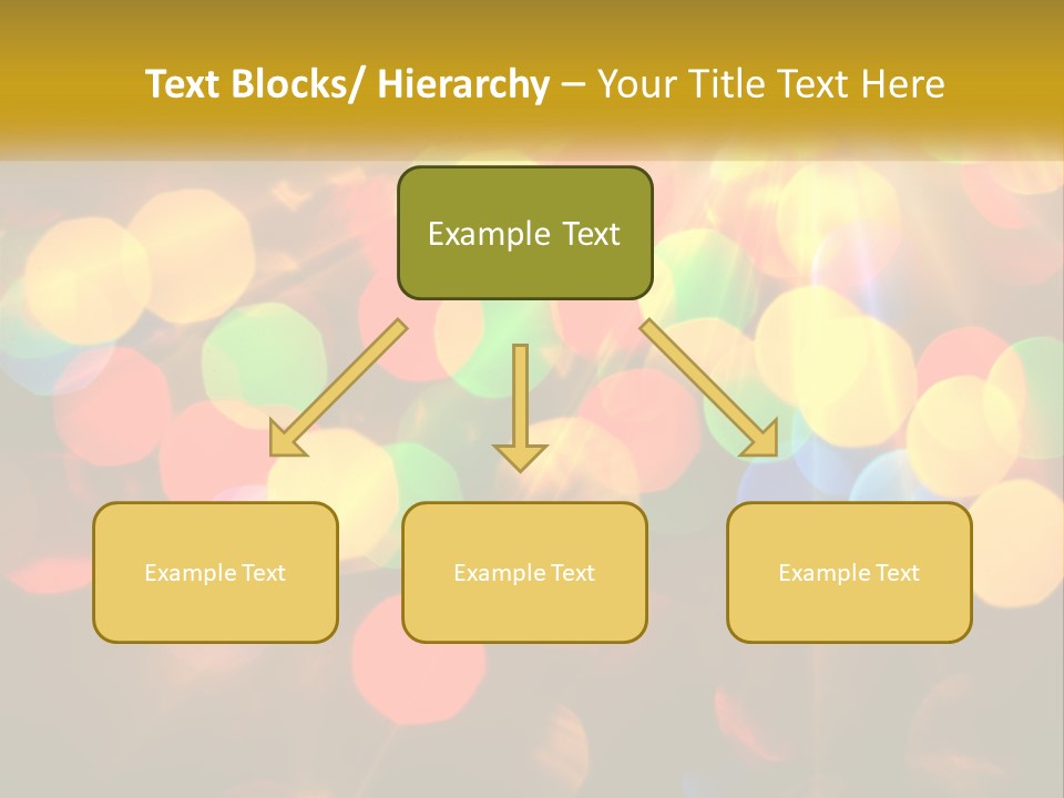 White Switch Temperature PowerPoint Template