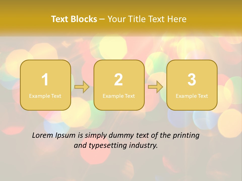 White Switch Temperature PowerPoint Template