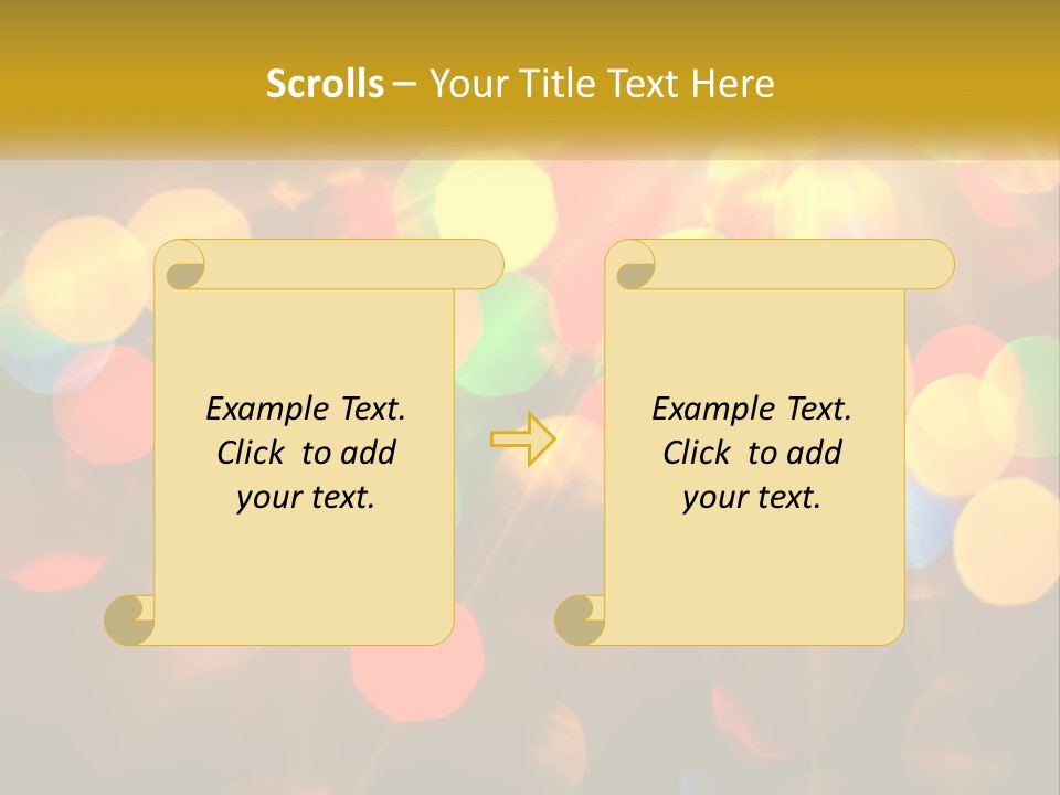 White Switch Temperature PowerPoint Template