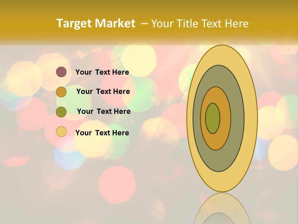 White Switch Temperature PowerPoint Template