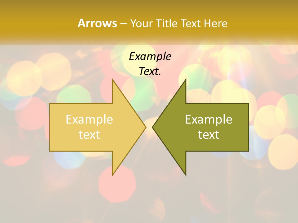 White Switch Temperature PowerPoint Template