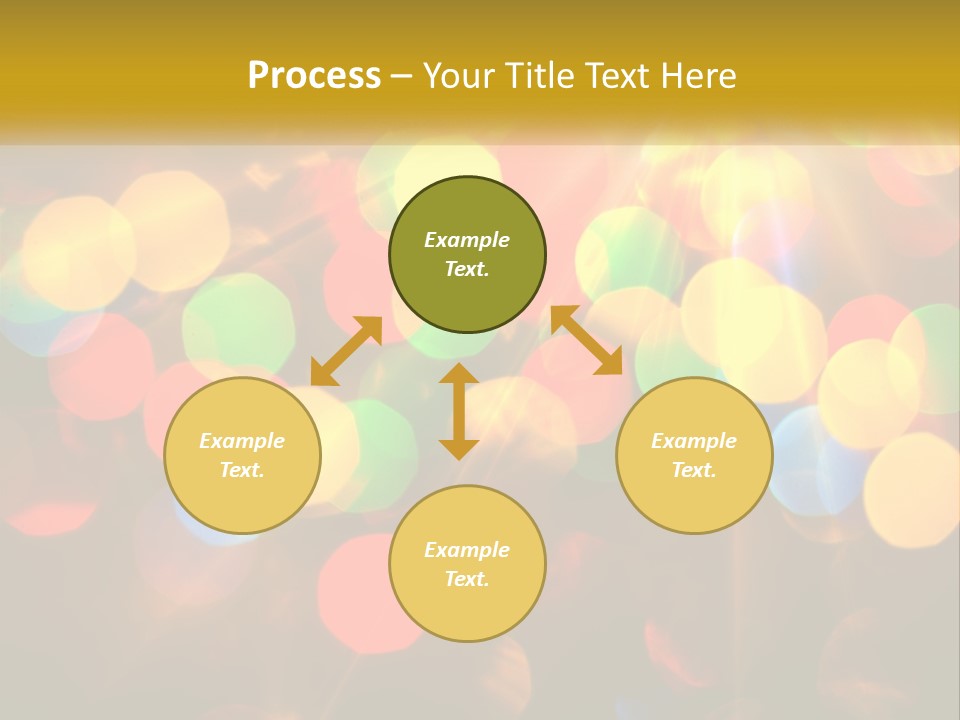 White Switch Temperature PowerPoint Template