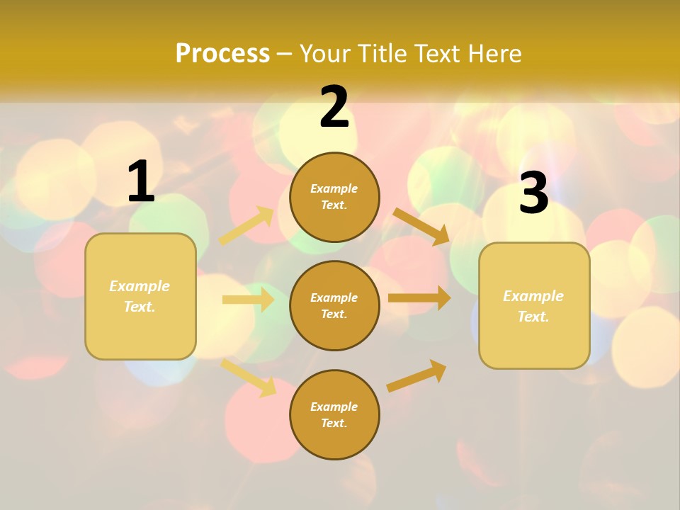 White Switch Temperature PowerPoint Template