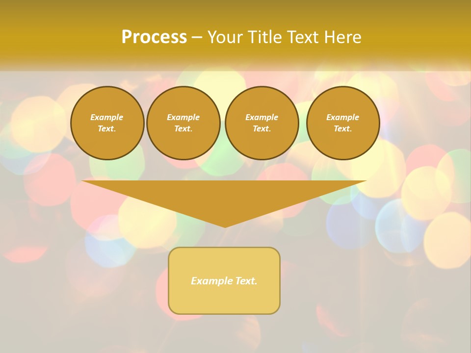 White Switch Temperature PowerPoint Template
