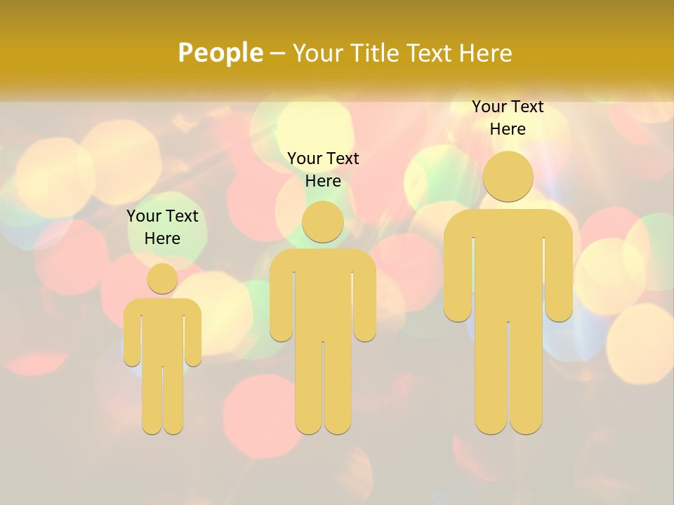 White Switch Temperature PowerPoint Template