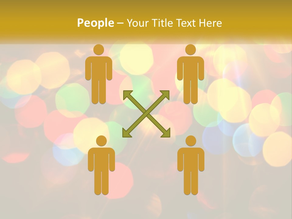 White Switch Temperature PowerPoint Template