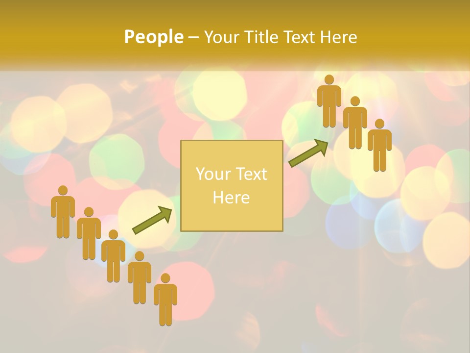 White Switch Temperature PowerPoint Template