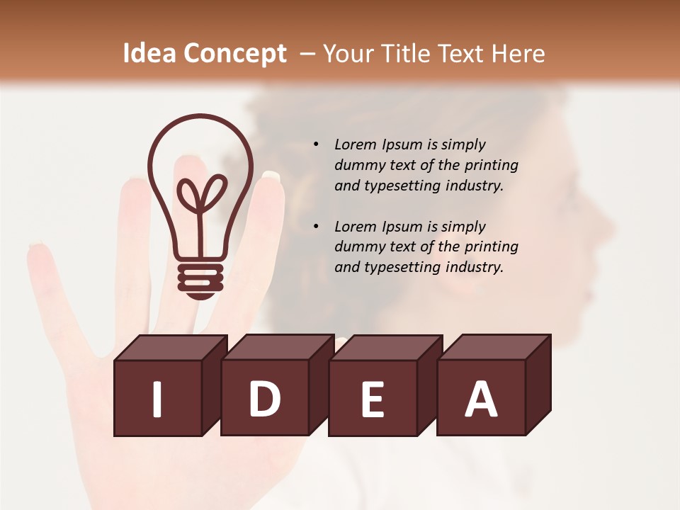 Technology Remote House PowerPoint Template