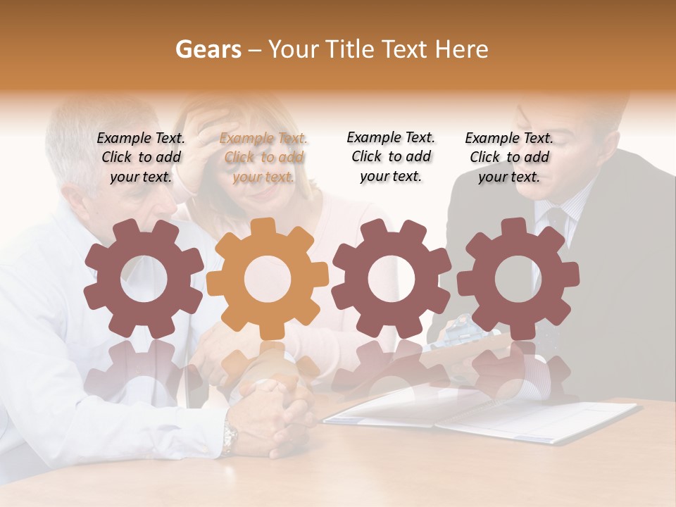 Part Cool Conditioner PowerPoint Template