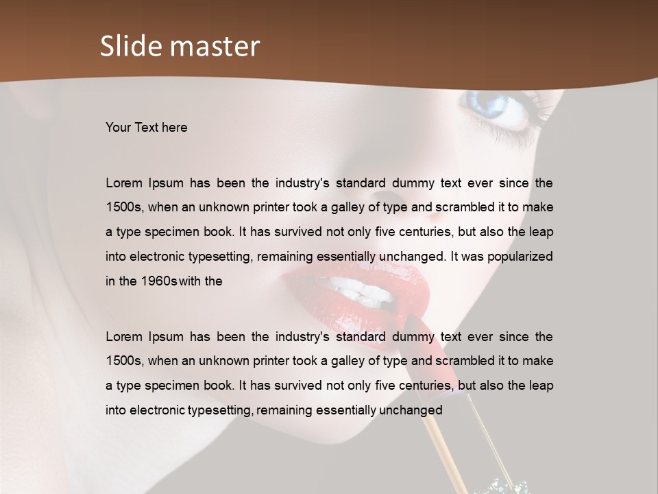 Cooling White Cool PowerPoint Template