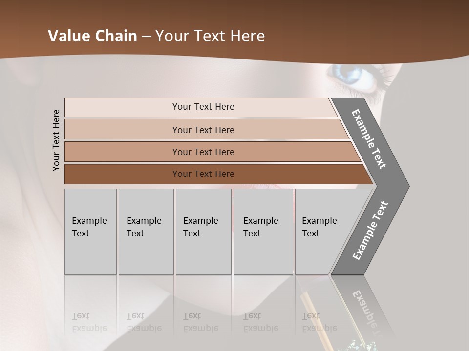 Cooling White Cool PowerPoint Template
