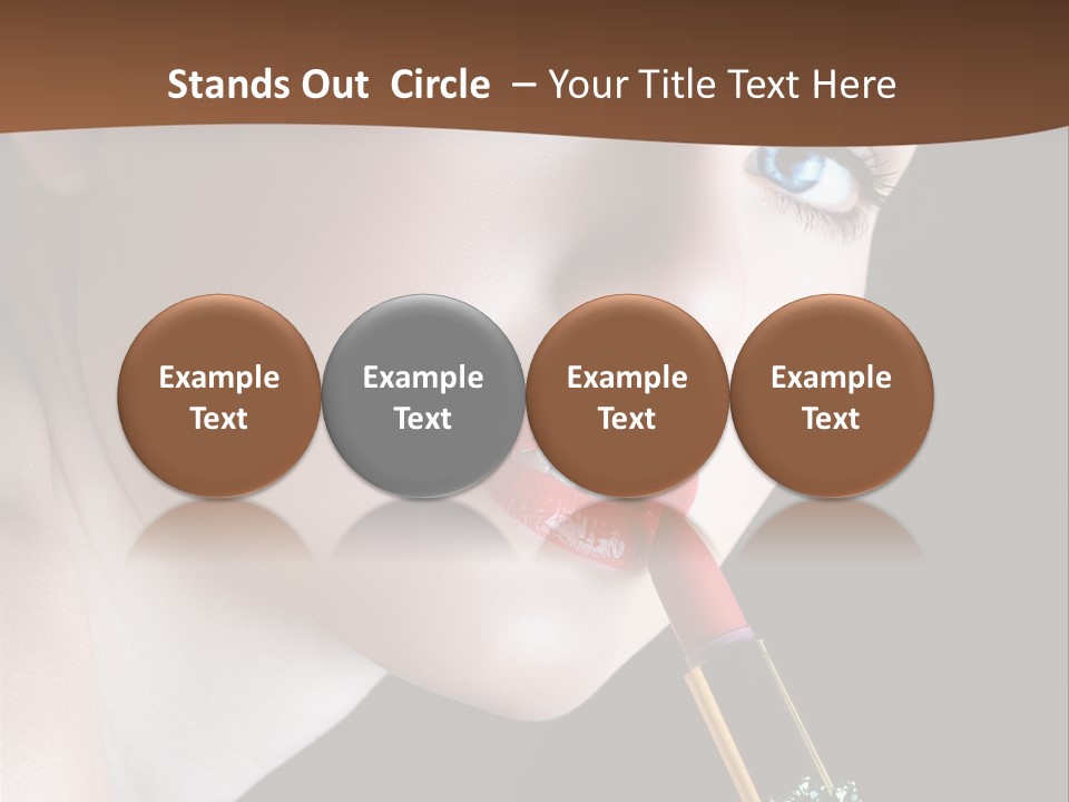 Cooling White Cool PowerPoint Template