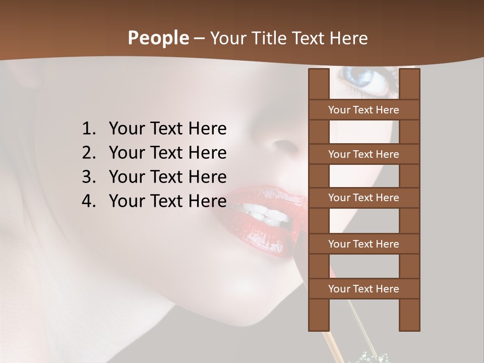 Cooling White Cool PowerPoint Template