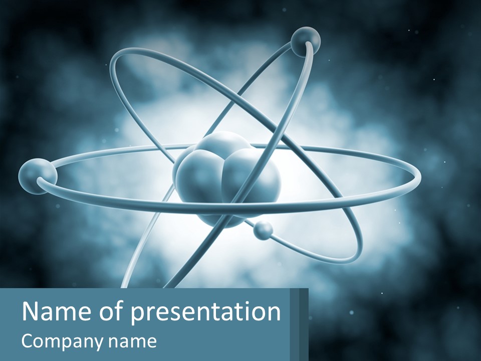 White Cold Power PowerPoint Template