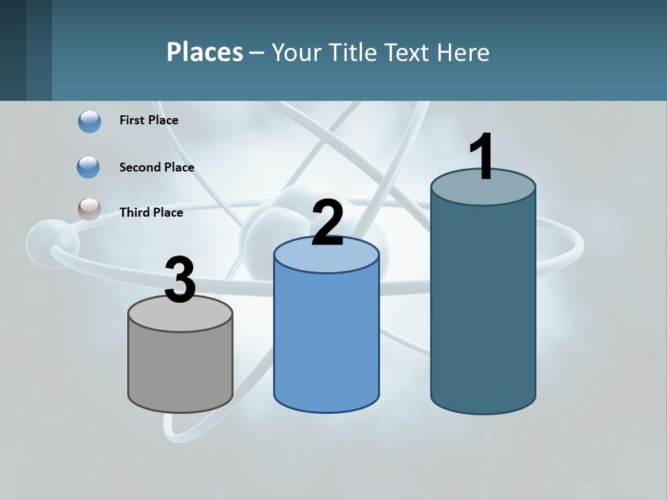 White Cold Power PowerPoint Template