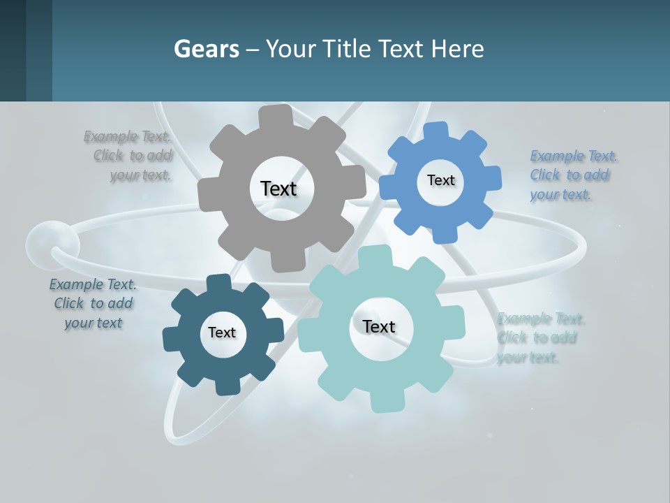 White Cold Power PowerPoint Template