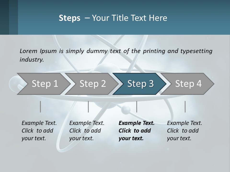 White Cold Power PowerPoint Template