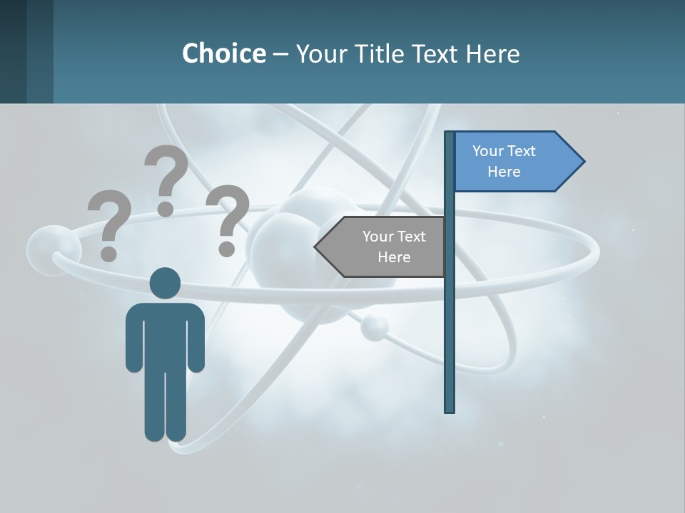 White Cold Power PowerPoint Template