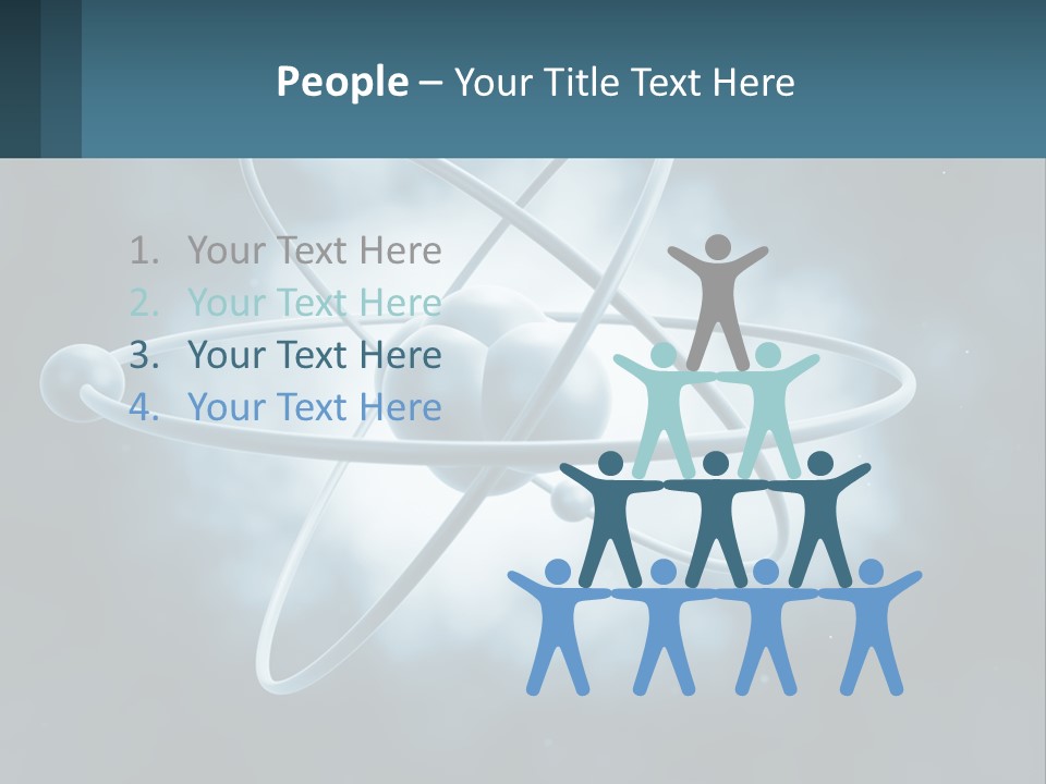 White Cold Power PowerPoint Template