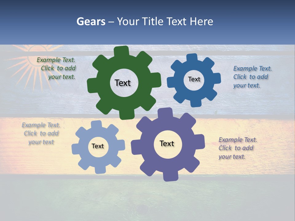 Cold Equipment Ventilation PowerPoint Template