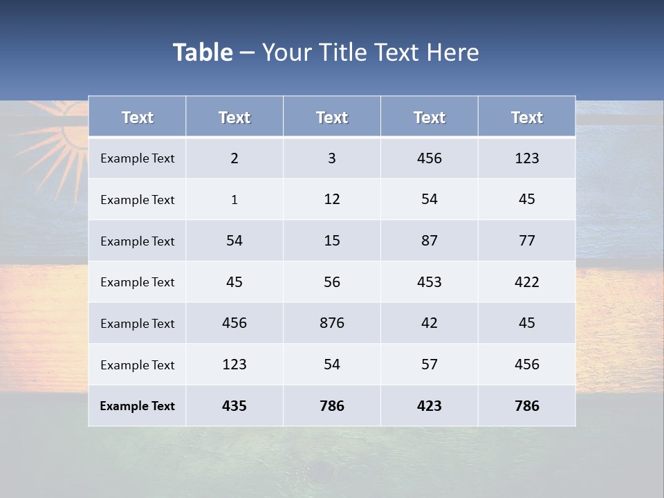 Cold Equipment Ventilation PowerPoint Template
