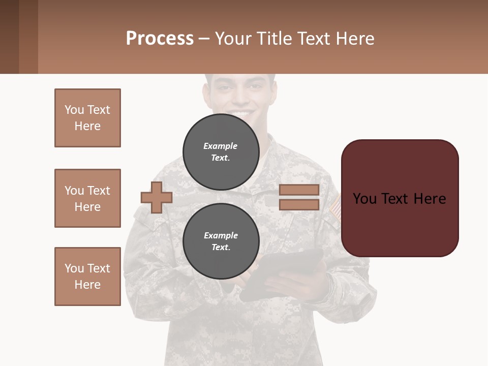 Heat Power Equipment PowerPoint Template