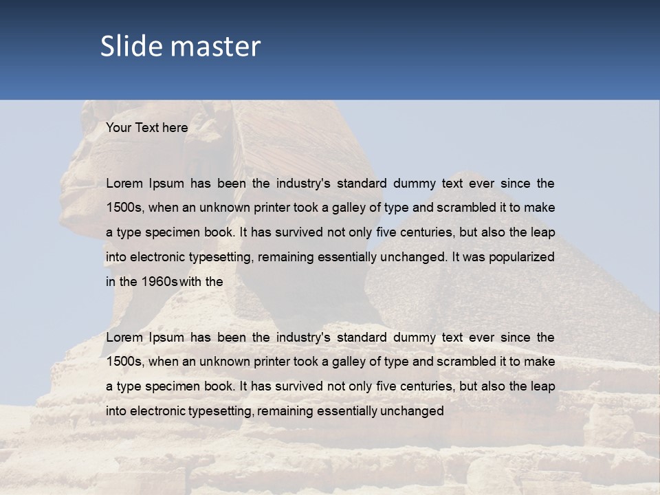 Electricity Power Technology PowerPoint Template