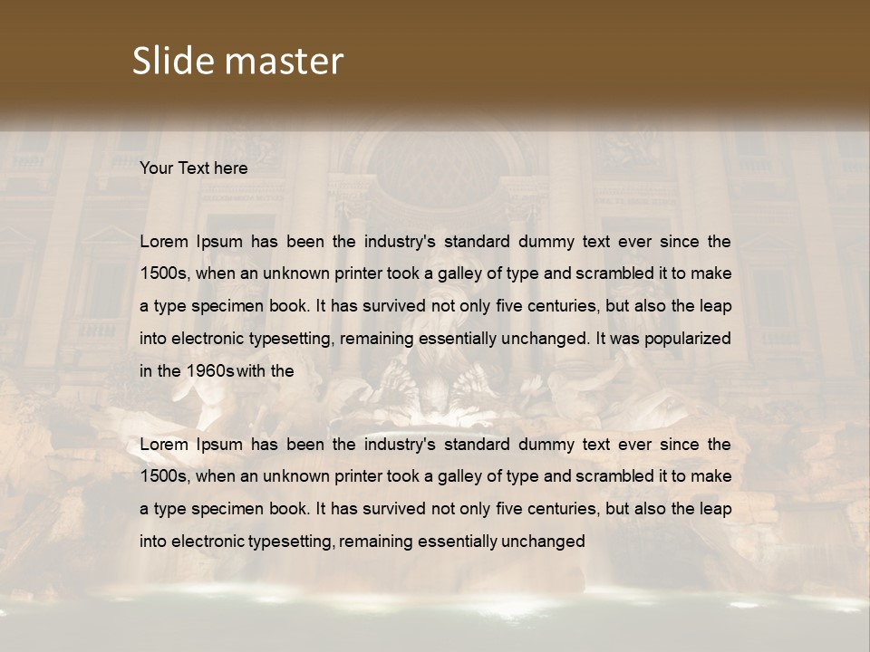 Conditioner Equipment Home PowerPoint Template