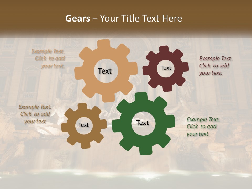 Conditioner Equipment Home PowerPoint Template
