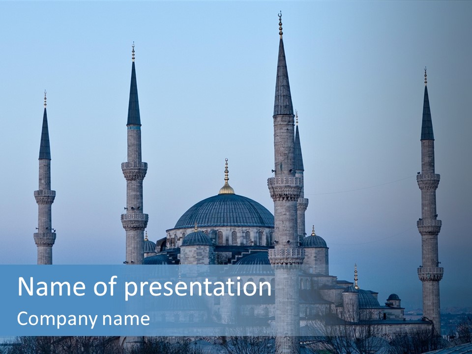 Cold Unit Home PowerPoint Template