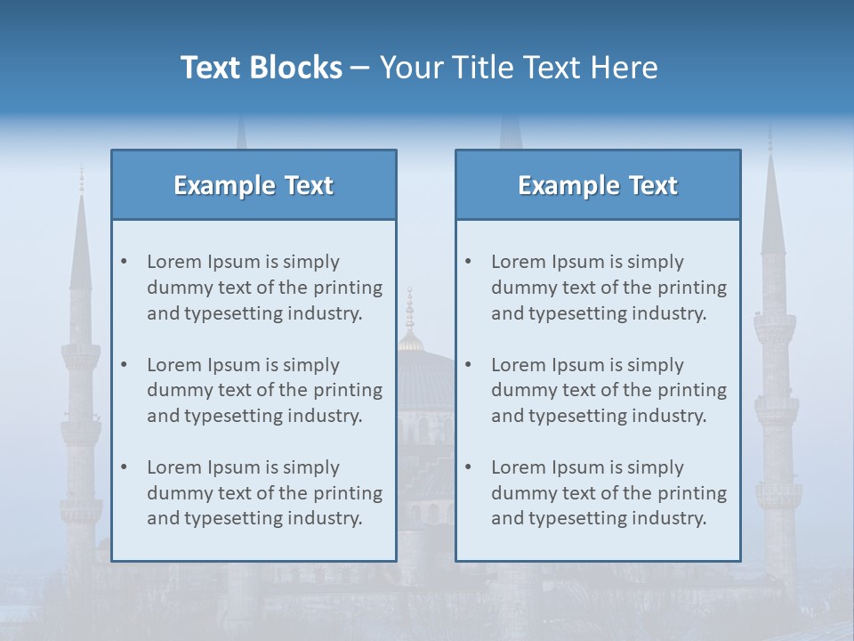 Cold Unit Home PowerPoint Template