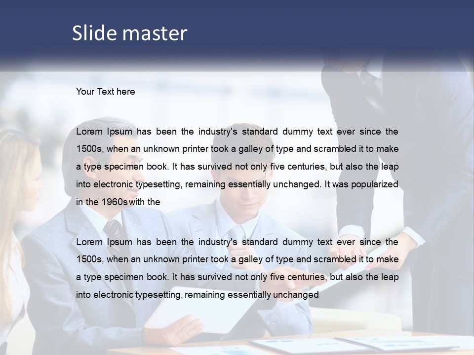 Cool System Temperature PowerPoint Template