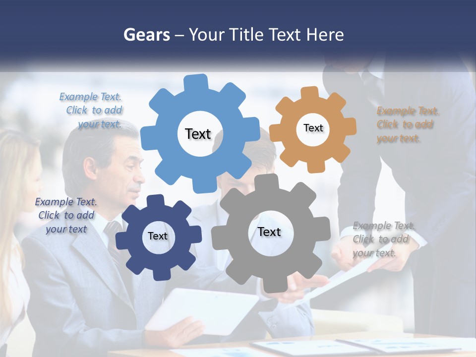 Cool System Temperature PowerPoint Template