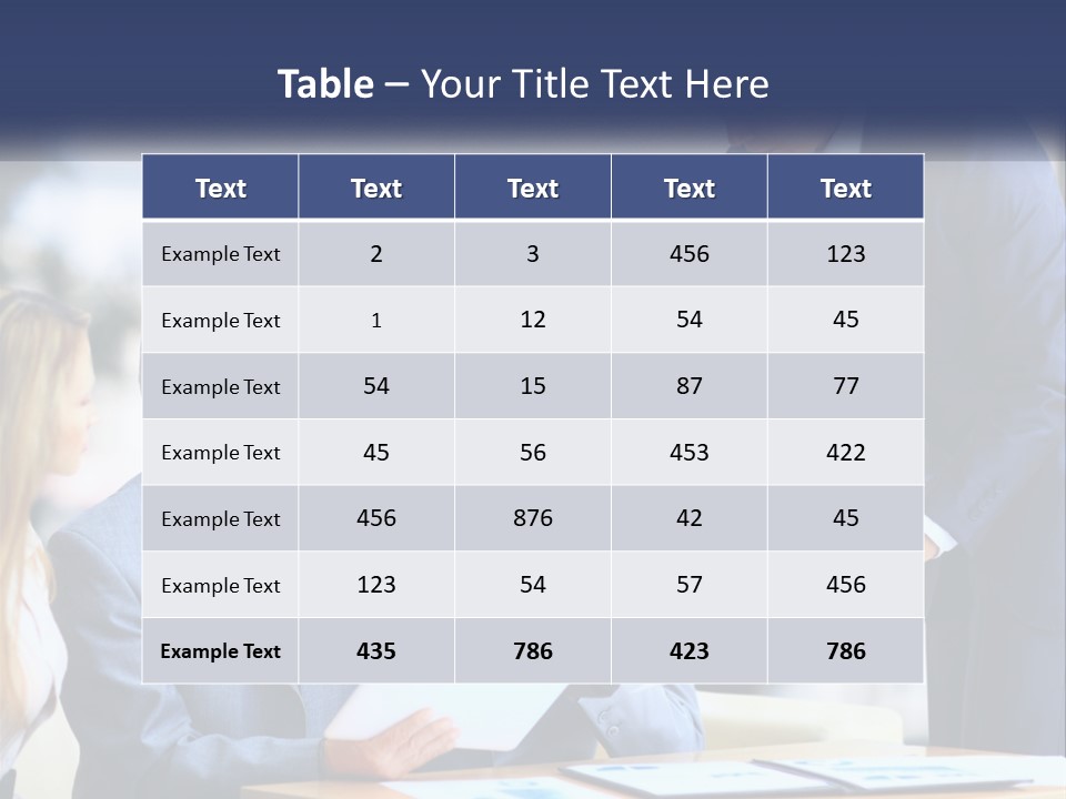 Cool System Temperature PowerPoint Template