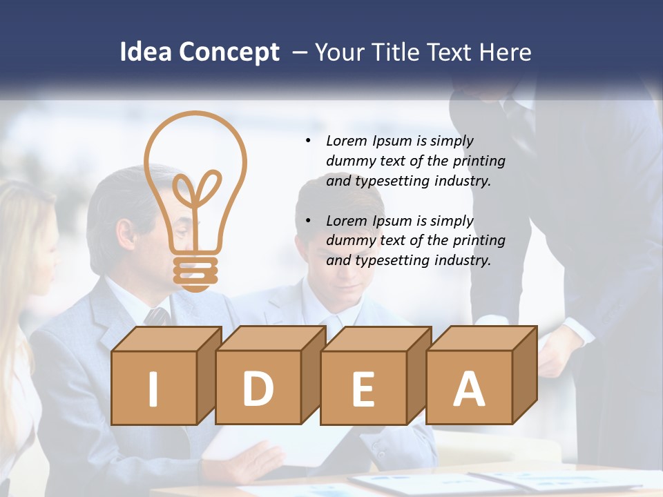 Cool System Temperature PowerPoint Template