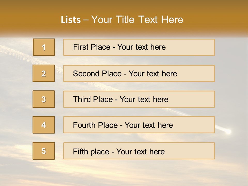 Energy Air Power PowerPoint Template