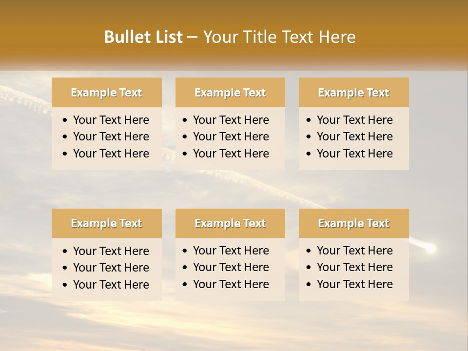 Energy Air Power PowerPoint Template