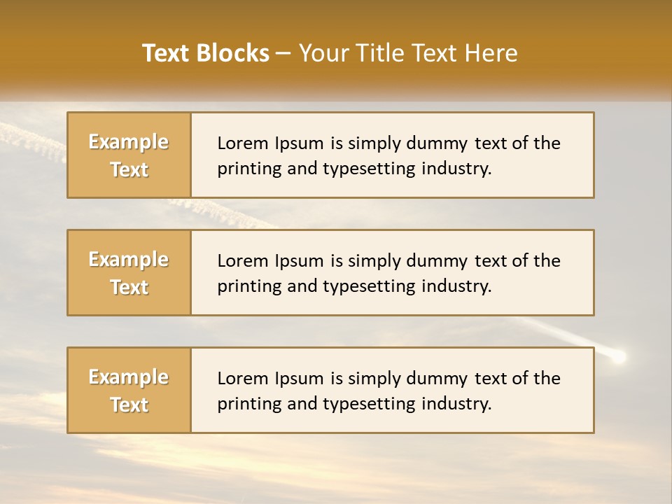 Energy Air Power PowerPoint Template