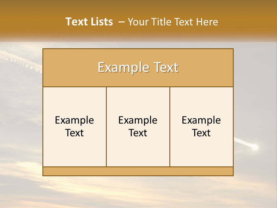 Energy Air Power PowerPoint Template