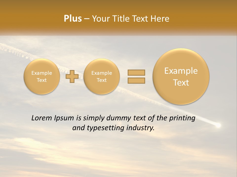Energy Air Power PowerPoint Template