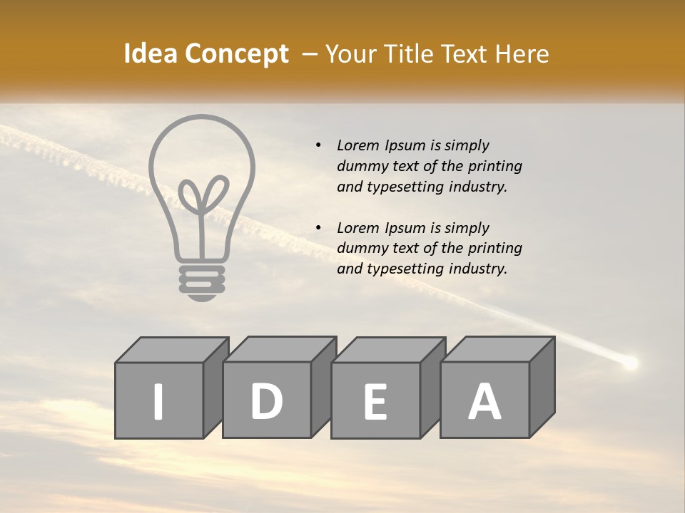 Energy Air Power PowerPoint Template