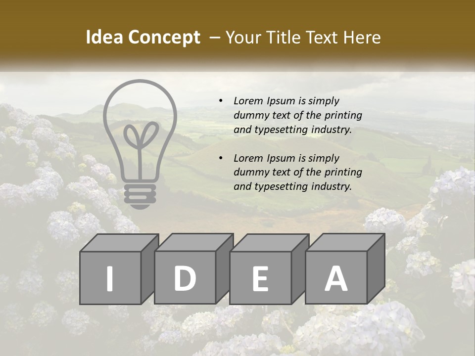 Energy Supply Cold PowerPoint Template